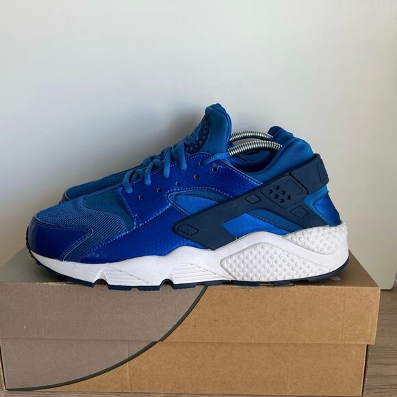 Nike Air Huarache ‘Metallic Blue/White’ Sneakers - W 12- M 10.5 main image 6